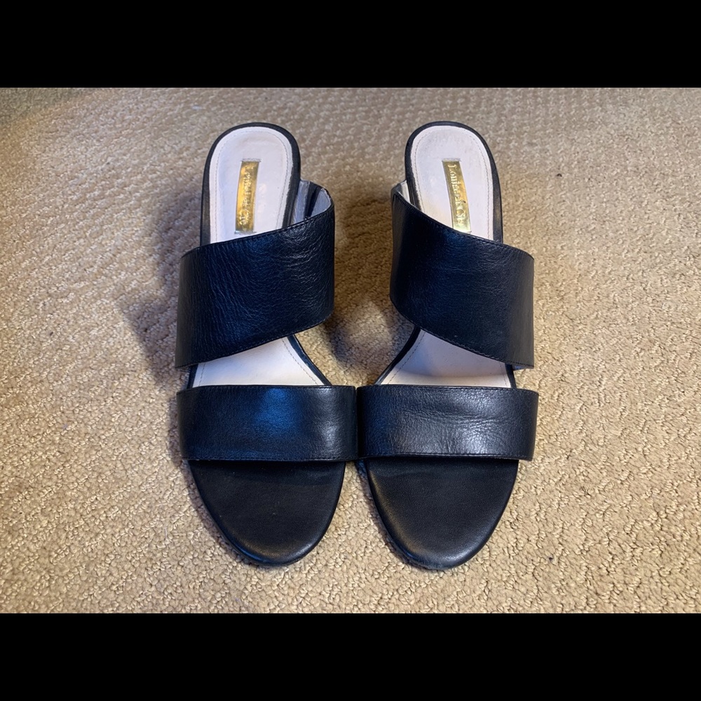 Beautiful Louise ET Cie leather mules